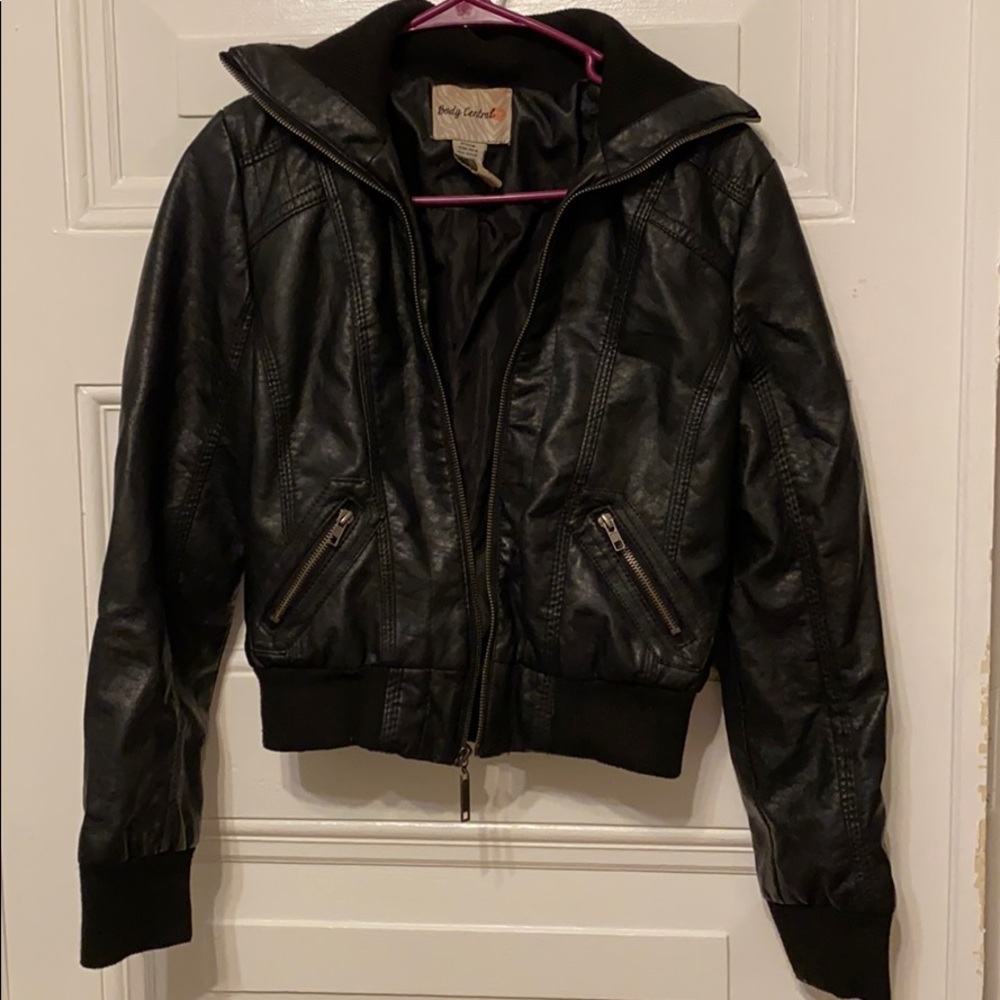 Leather jacket